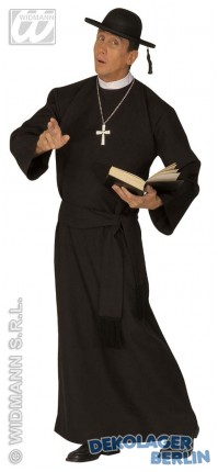 Priester oder Pfarrer Kostm