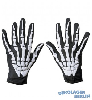 Halloween Skelett Handschuhe unigrsse