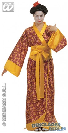 Damen Kostm Kimono fr Geisha oder Chinesin