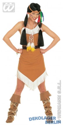 Indianer Damen Kostm Comanche