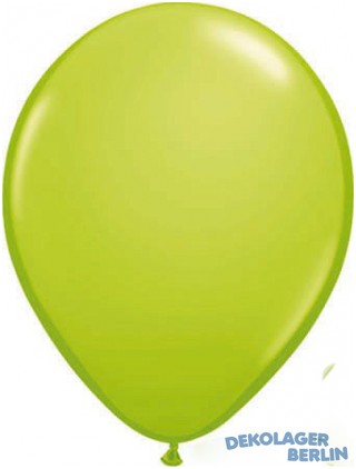 Luftballons Ballons in lemon green oder Mittelgrn