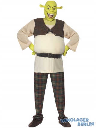 Original Shrek Kostm als Lizenzkostm