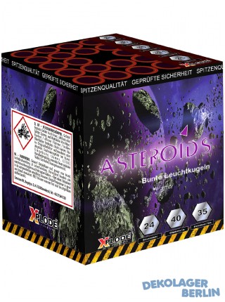 xplode Feuerwerk Batterie Asteroids - aussergewhnlich schn