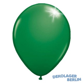 Luftballons grn metallic 30 cm 12