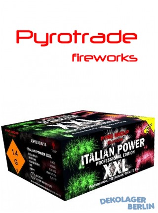 Silvester Feuerwerk Italien Power XXL Verbund von Pyrotrade