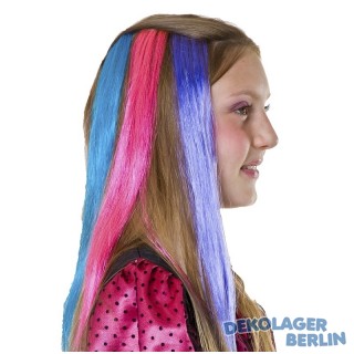 Haarverlngerungen Extensions in leuchtenden Farben
