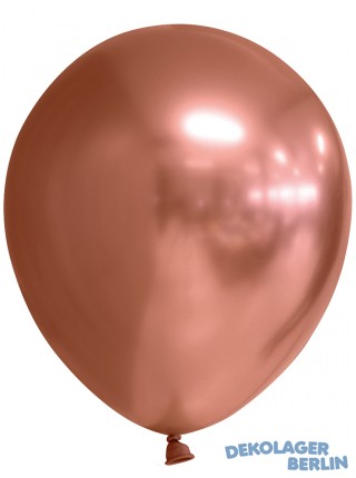Chrome oder Spiegel Luftballons Kupfer 30 cm 12