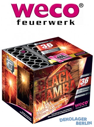 Weco Black Mamba Feuerwerk Batterie
