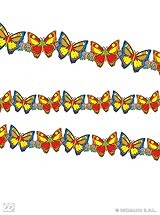 Hawaii Girlande Schmetterlinge 3 m-Dekolager Berlin