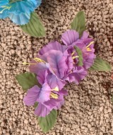 Hawaii Hibiscusblüten Haarspange violett-Dekolager Berlin