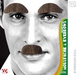 Charlie Chaplin Schnurrbart und Augenbrauen-Dekolager Berlin