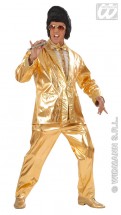 Elvis Kostüm Las Vegas Gold M/L-Dekolager Berlin