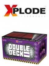 xplode Feuerwerk Batterie Double Deck Purple