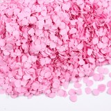 Party Konfetti rosa im 100 Gramm Beutel