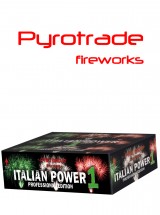 Silvester Feuerwerk Italien Power 1 Verbund von Pyrotrade