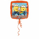 Folienballon Happy Birthday Minions