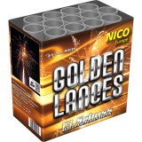 Nico Golden Lances Feuerwerk Batterie - 13 Schsser
