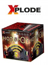 Xplode Hot Spot Feuerwerk Fontnen Batterie mit Feuertpfen