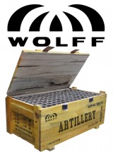 Silvester Feuerwerk Batterie Artillery von Wolff
