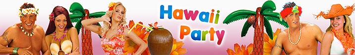 Hawaii-, Südsee-, Beachparty - Partybedarf