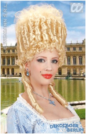 Marie Antoinette Rokoko Perücke blond