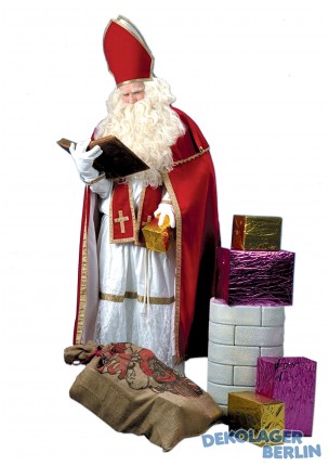 Weihnachtsmannkostüm St. Martin oder Nikolaus Kostüm