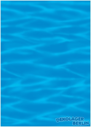 Wandfolie Hawaii Blauer Ozean Wand Deko Scene Setter