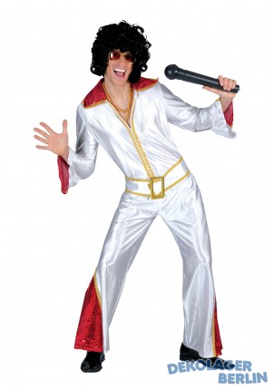 Elvis Kostüm King of Rock n roll in M 48 bis 50