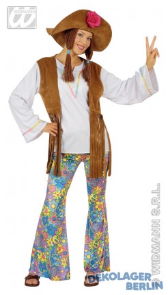 Woodstock Hippie Kostüm für Damen