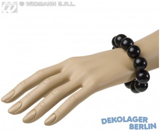 Perlen Armband schwarz