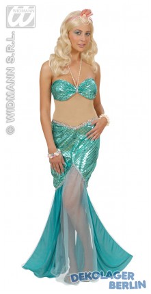 Meerjungfrau Kostüm für Damen