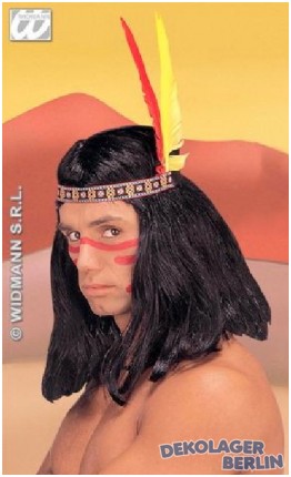 Indianerstirnband mit Federn