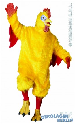 Huhn Plüsch Kostüm als Tierkostüm