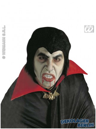 Graf Dracula Perücke und Zubehör als Kostüm Set