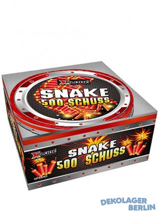 Silvester Feuerwerk Riesen Knallkette 500 Schuss Snake von Xplode