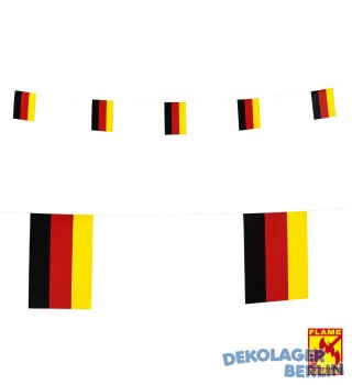 Deutschland Wimpelkette als Flaggenkette 6m