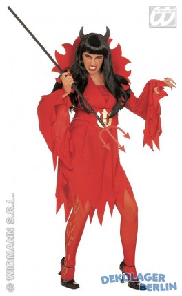 Devil Lady Kostüm in XXL 48 bis 50