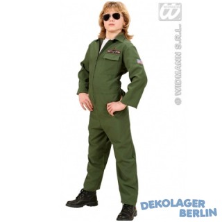 Kinderkostüm Jet Fighter Pilot Kampfpilot Kostüm für Kinder