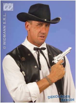 Western Cowboy Sheriff Schleife oder Krawatte
