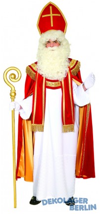 Luxus Sankt Nikolaus Kostüm Unigrösse