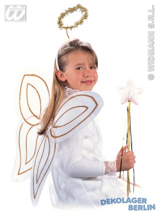Engel Dress up Set für Kinder Unigrösse