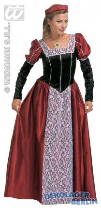Damen Kostüm Burgfräulein Brugfrau oder Prinzessin