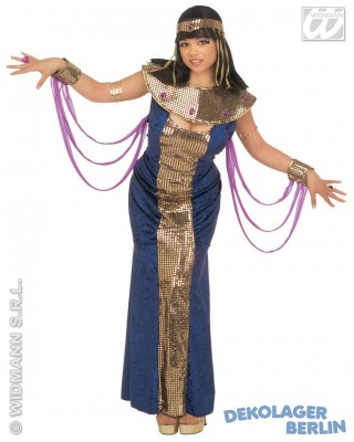 Damen Kleopatra oder Nofretete Kostüm