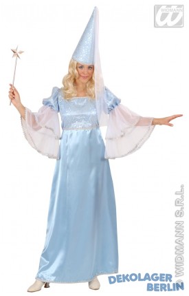 Damen Kostüm blaue Fee oder Prinzessin blue Fairy