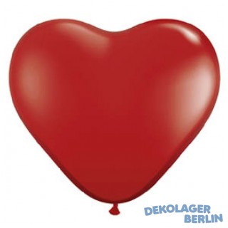 Luftballons Herz rot, Ø 42 cm