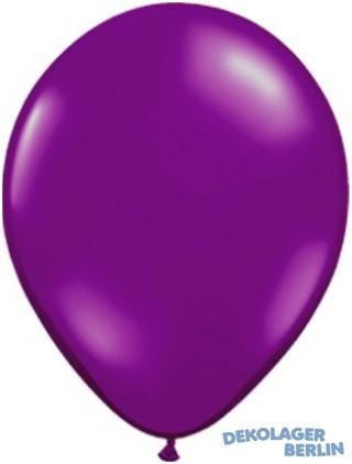Luftballons Ballons Kristall violett lila glänzend
