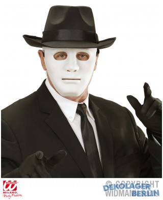 Maske fr Anonymous Anonymousmaske in weiss