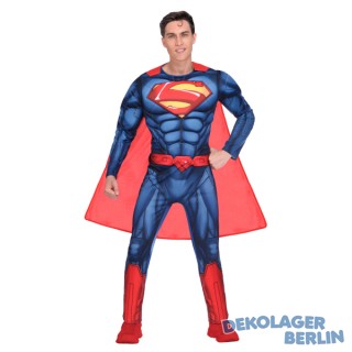 Superman Man of Steel Deluxe Kostüm mit Umhang