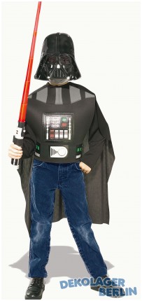 Original Star Wars Darth Vader Kostüm komplett Set für Kinder