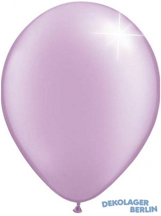 Luftballons lila lavendel metallic 30 cm 12
